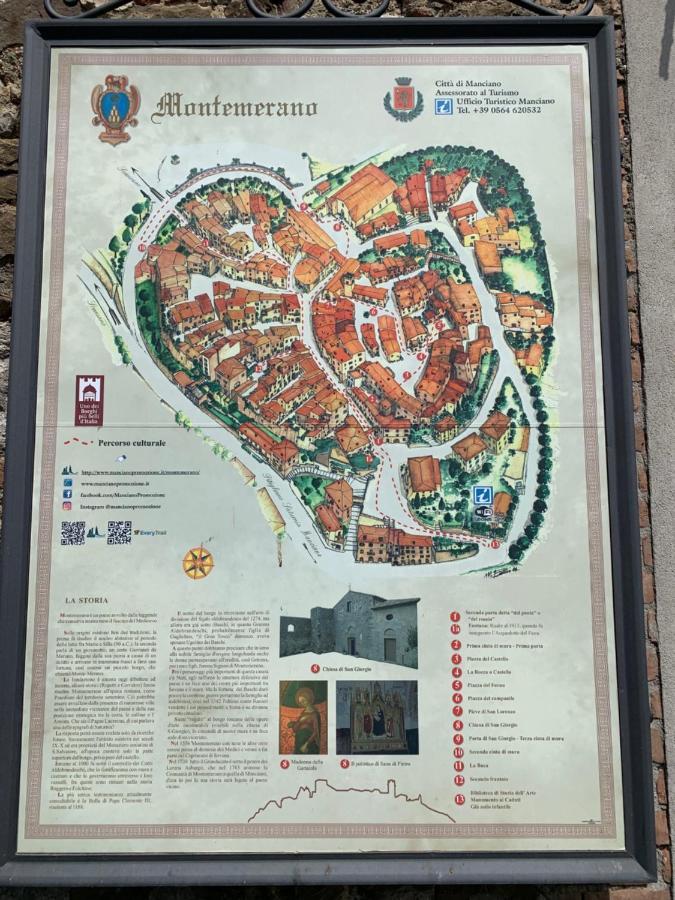 Inn Piazza In Montemerano, The Heart Of Tuscany Exterior foto